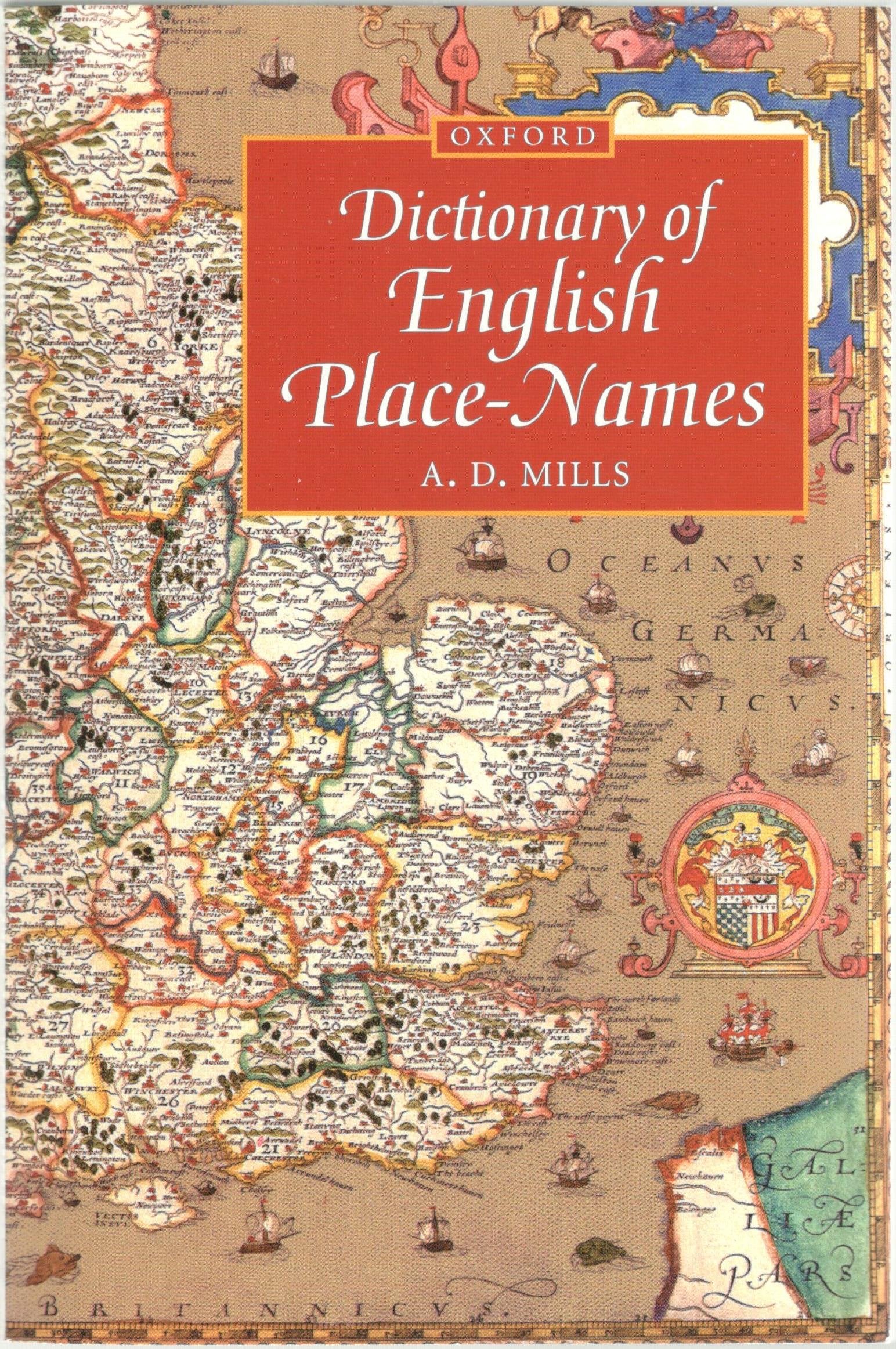 A Dictionary of English Place-names book