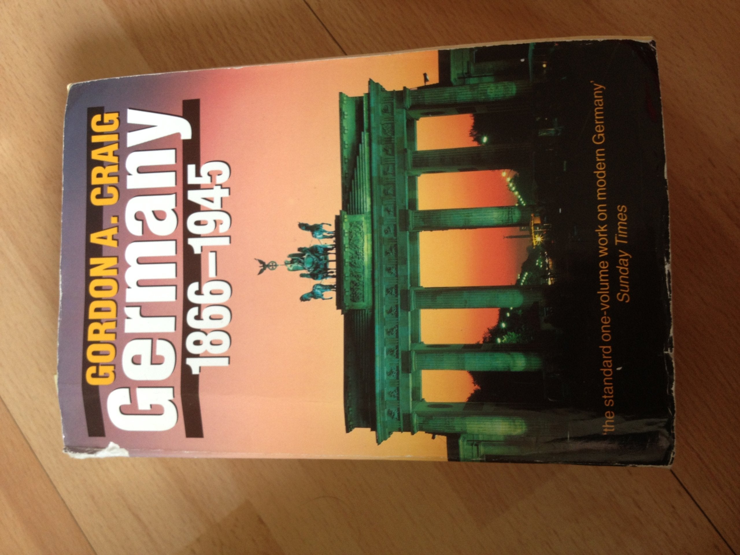 Germany 1866-1945 (Oxford Paperbacks) Politics & History