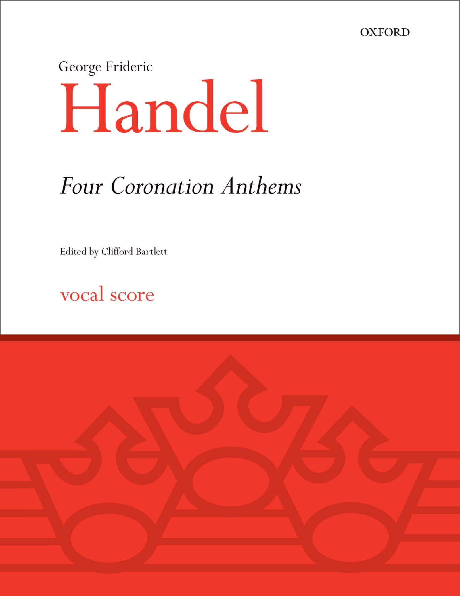 Four Coronation Anthems Sheet Music