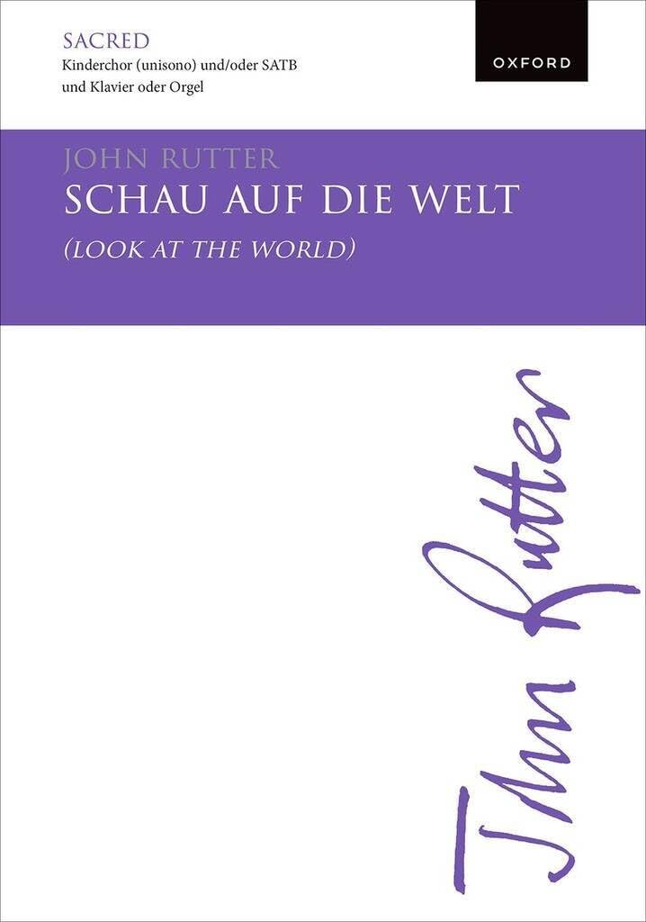 Schau Auf Die Welt Look at the World Arts & Music