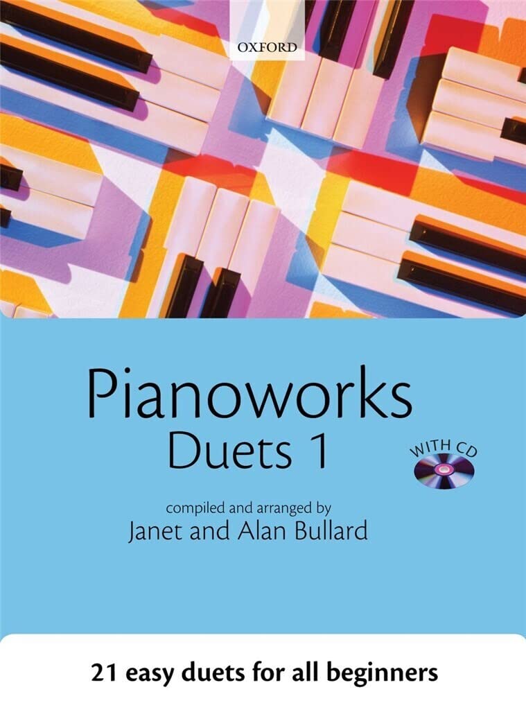 Janet & alan bullard - pianoworks duets 1 - recueil + cd book