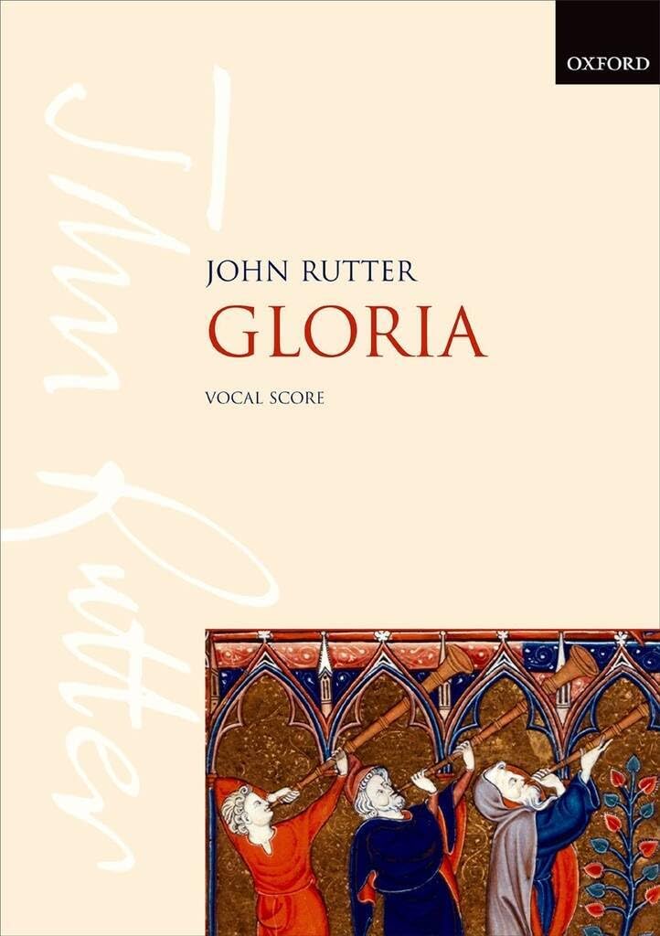 Gloria, für gemischten Chor, Blechbläser, Schlagzeug u. Orgel, Chorpartitur: Vocal score Sheet Music