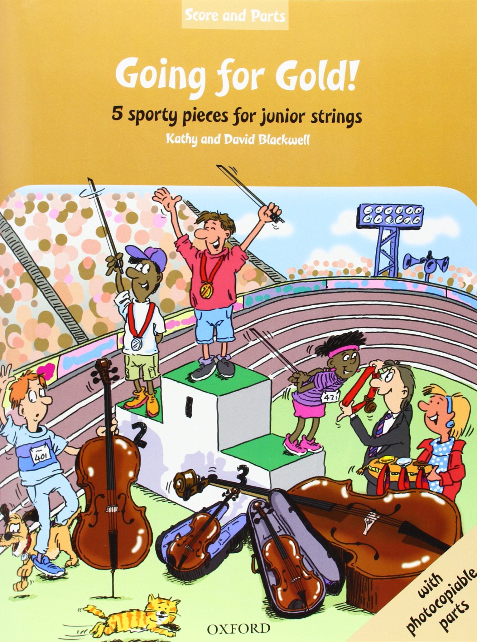 Going for Gold!: 5 Sporty Pieces for Junior Strings Score and Parts (String Time Ensembles) Sheet Music