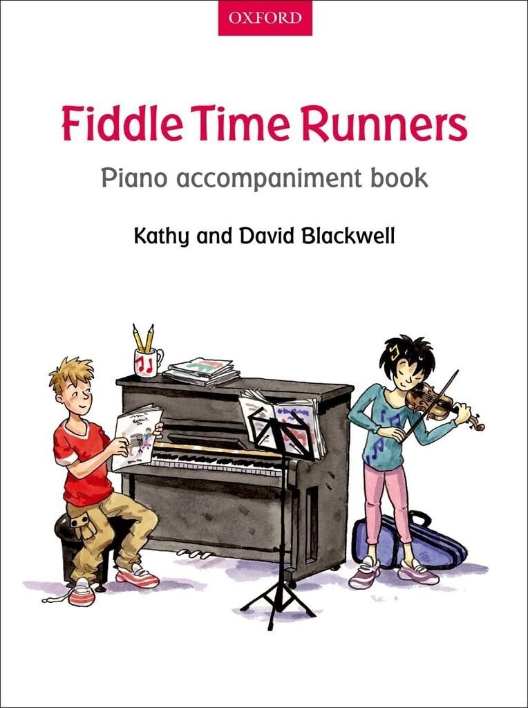 Fiddle Time Runners Piano Accompaniment Book: Piano Accompaniment for Violin Edition Sheet Music