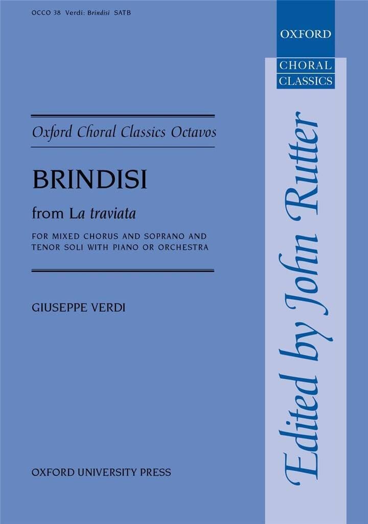 Brindisi from La Traviata (Oxford Choral Classics Octavos, 38) Sheet Music