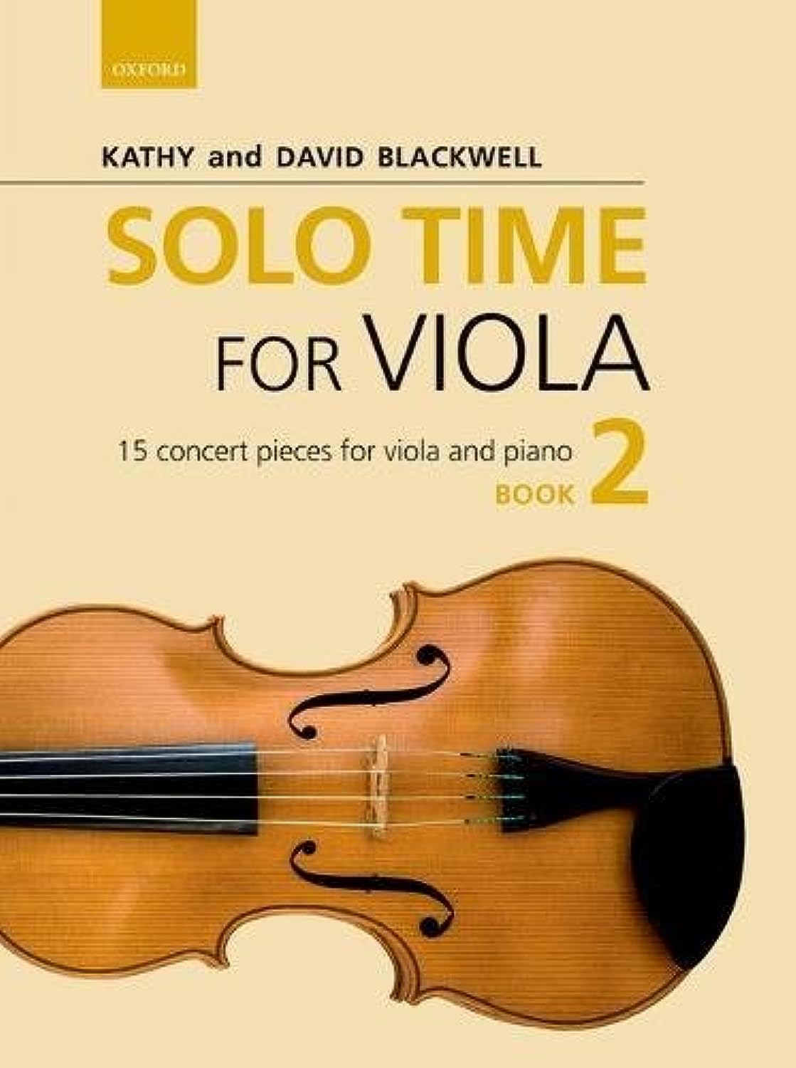Kathy & david blackwell : solo time for viola book 2 book