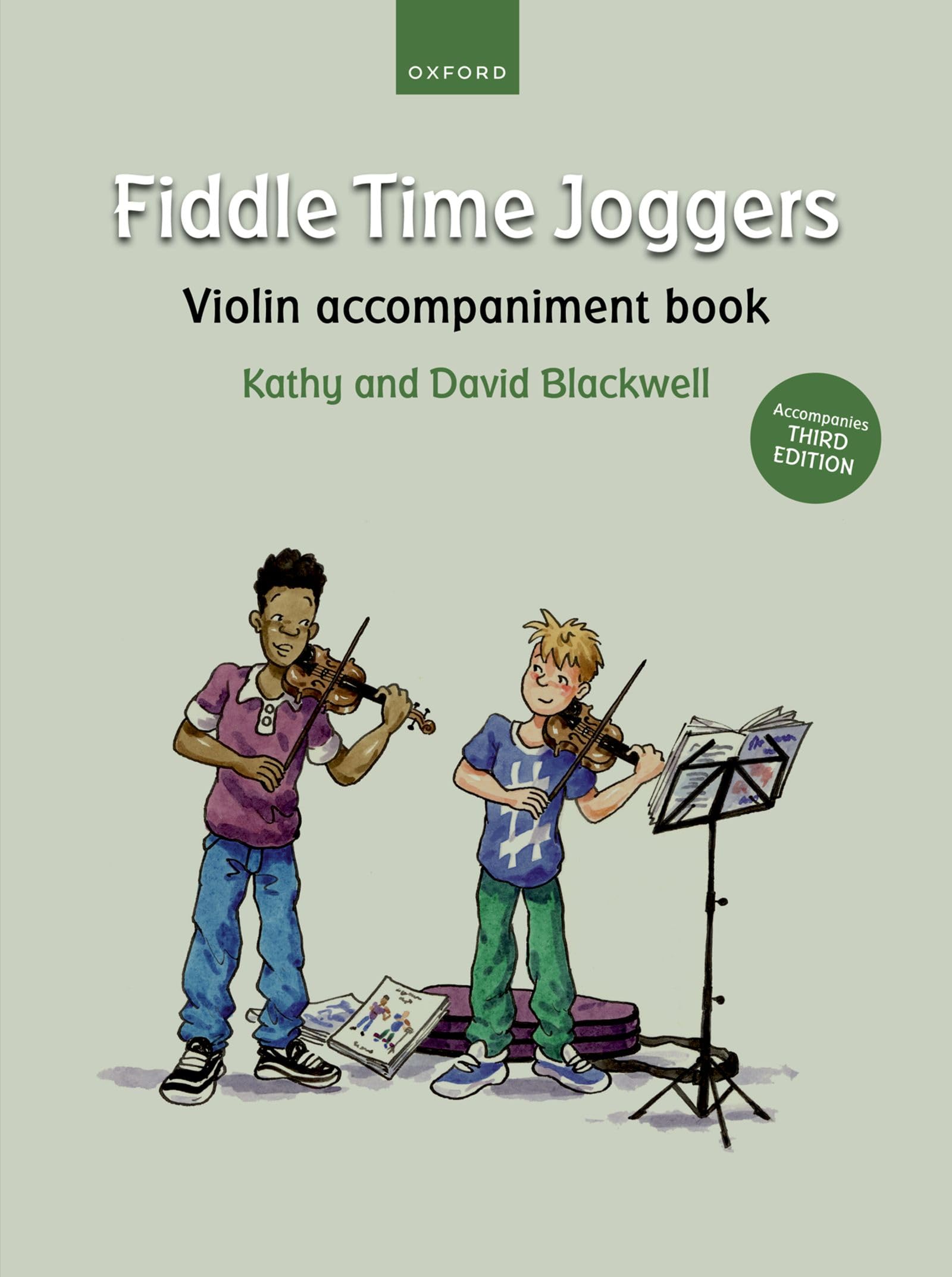 Fiddle Time Joggers Violin Accompaniment Book: Accompanies Sheet Music
