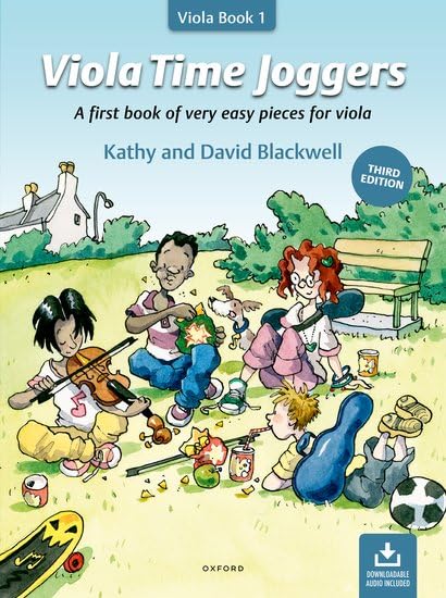 Viola Time Joggers: A First Book of Very Easy Pieces for Viola Sheet Music