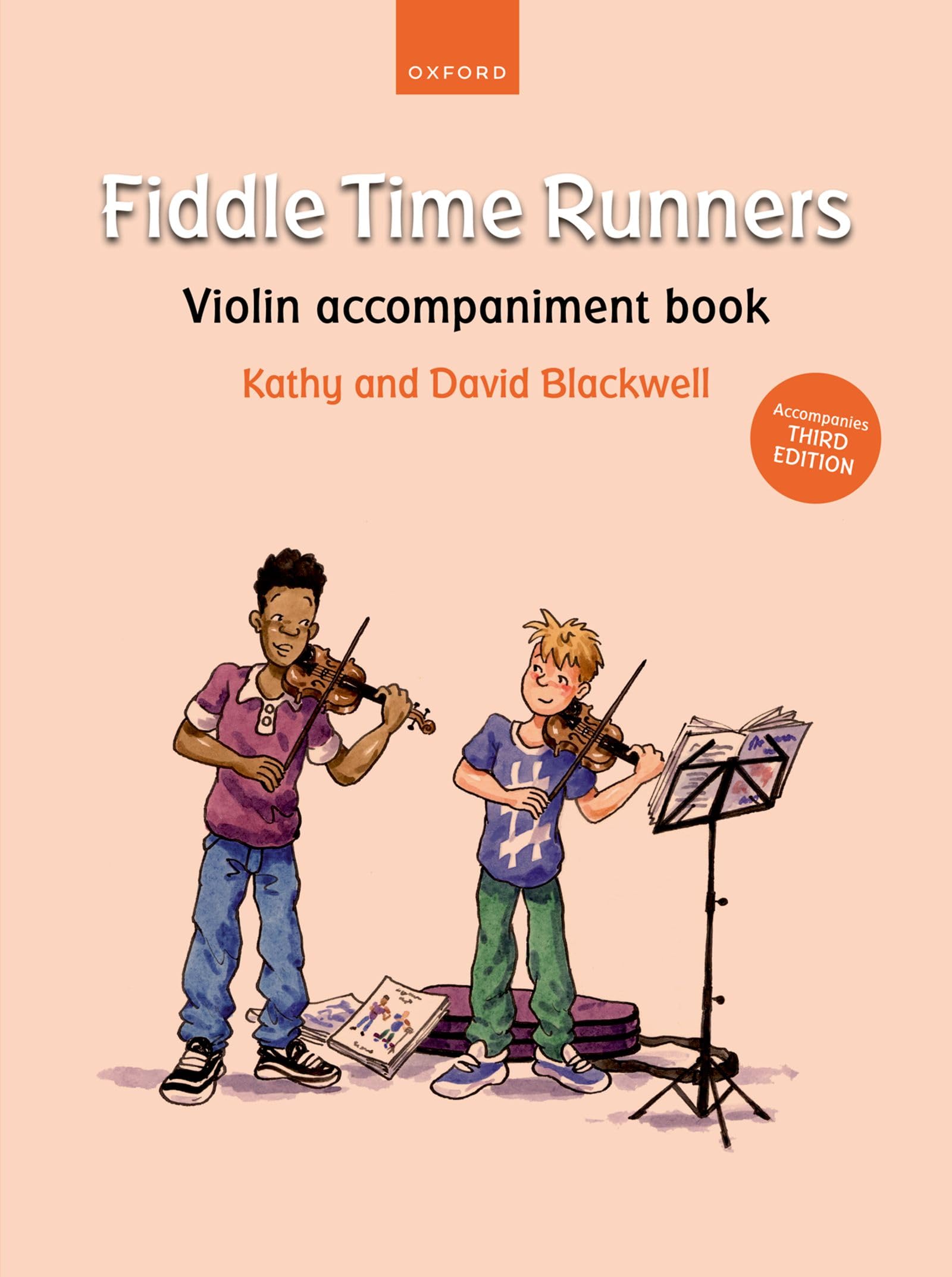 Fiddle Time Runners Violin Accompaniment Book: Accompanies Arts & Music