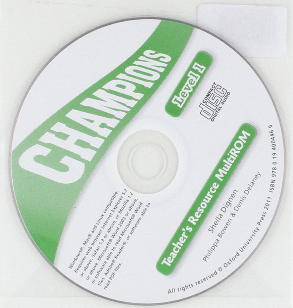 Champions: Level 1: Teacher's Resource Disc: Everyone's a Winner with Champions! book