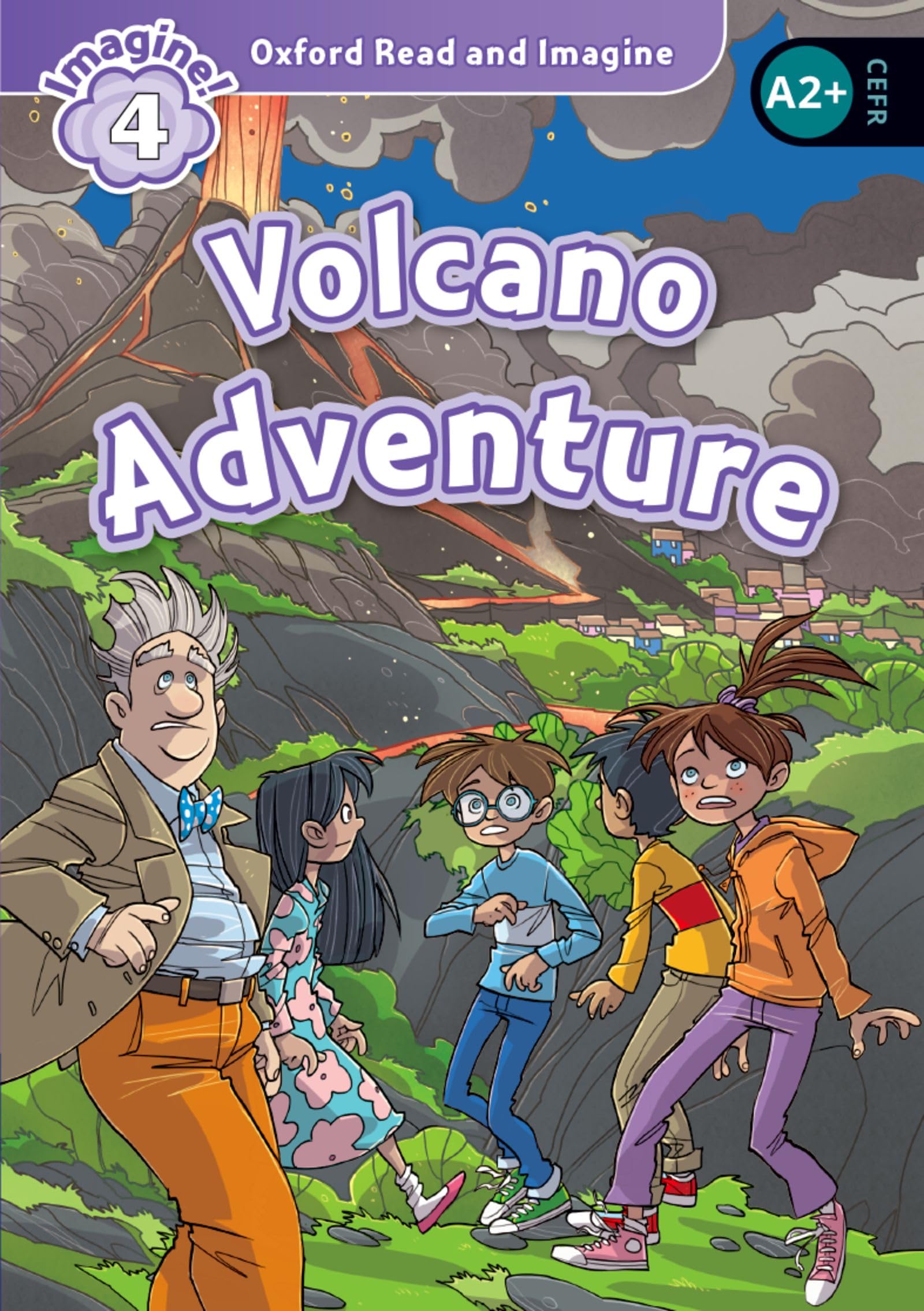 Oxford Read and Imagine: Level 4: Volcano Adventure Audio Pack book