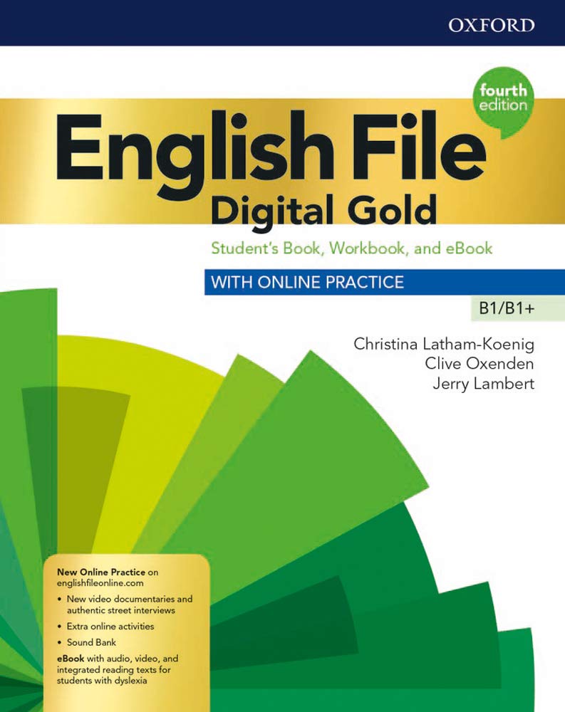 Eng File 4e Dig Gold B1/b1+ Student Bk Workbk with Key Ebk Echecker Pack (Italy) book