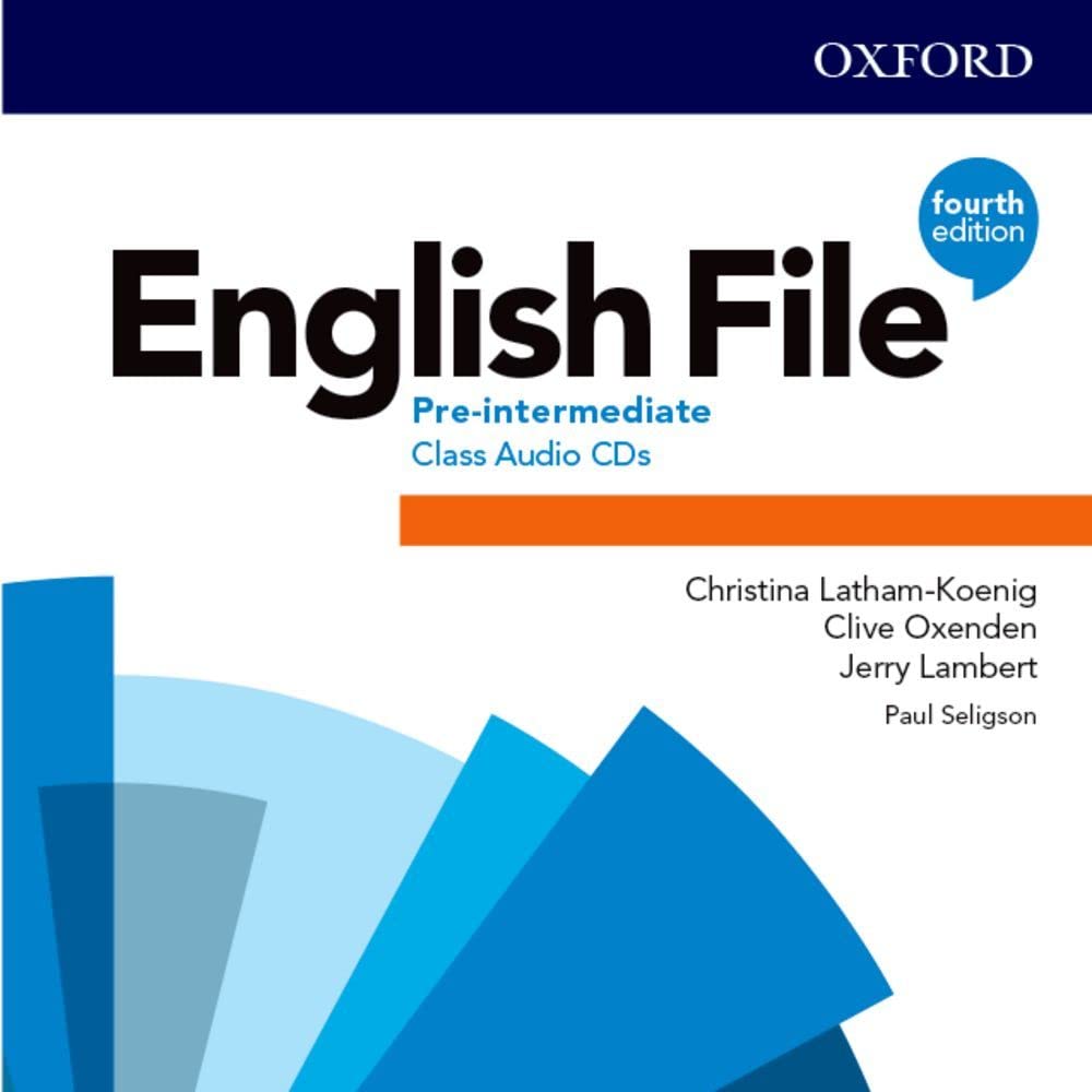 English File Pre-intermediate,Class Audio-CDs (English File Fourth Edition) Foreign Languages ​​& Dictionaries