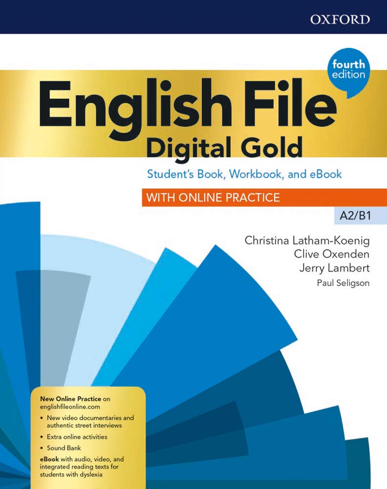 Eng File 4e Dig Gold A2 B1 Students Bk Workbk W/out Key+ebk+echecker Pack(it/ch) Foreign Languages ​​& Dictionaries