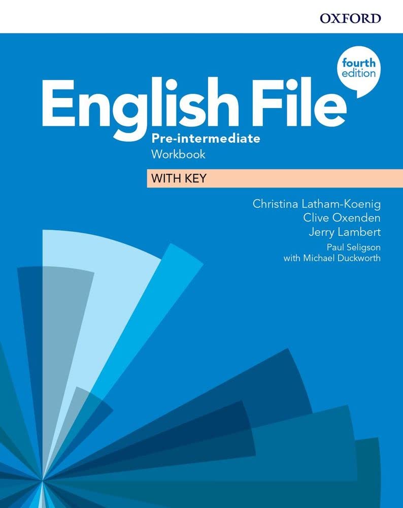 English File: Pre-Intermediate. Workbook with Key Foreign Languages ​​& Dictionaries