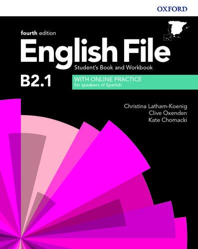 English File 4th Edition B2.1. Student's Book and Workbook Without Key Pack (english File Fourth Edi book
