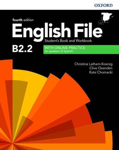 English File 4th Edition B2.2. Student's Book and Workbook Without Key Pack (english File Fourth Edi book