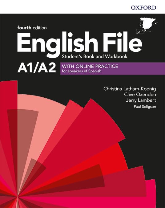 English File 4th Edition A1/A2. Student's Book and Workbook with Key Pack (English File Fourth Edition) Foreign Languages ​​& Dictionaries