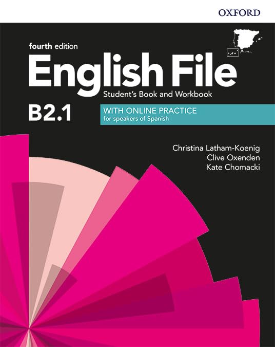 English File 4th Edition B2.1. Student's Book and Workbook with Key Pack (English File Fourth Edition) Foreign Languages ​​& Dictionaries