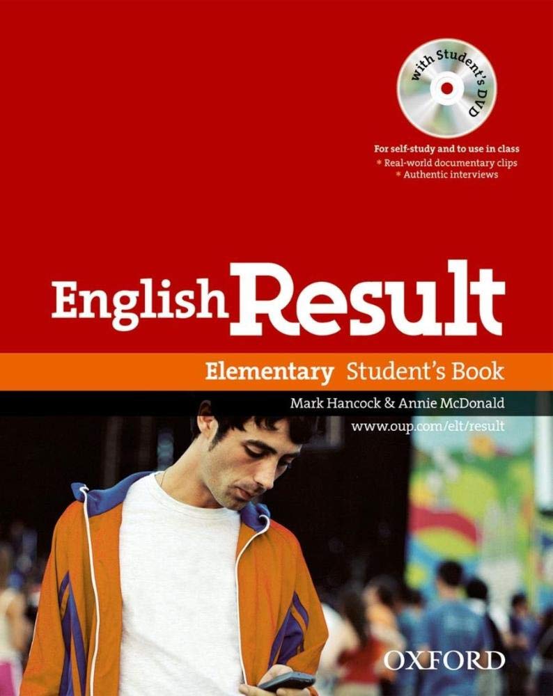 English Result Elementary. Student's Book DVD Pack: General English four-skills course for adults Foreign Languages ​​& Dictionaries