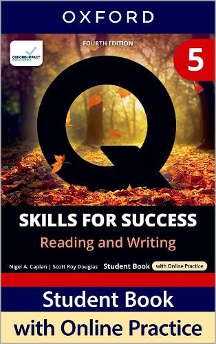 Q: Skills for Success Fourth Edition Level 5 Reading and Writing Student Book with Online Practice Foreign Languages ​​& Dictionaries