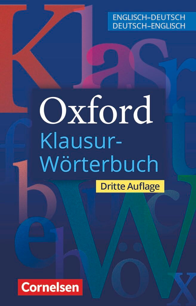 Oxford Klausur-Wörterbuch - Ausgabe 2025 - B1-C1 Professional & Reference Books