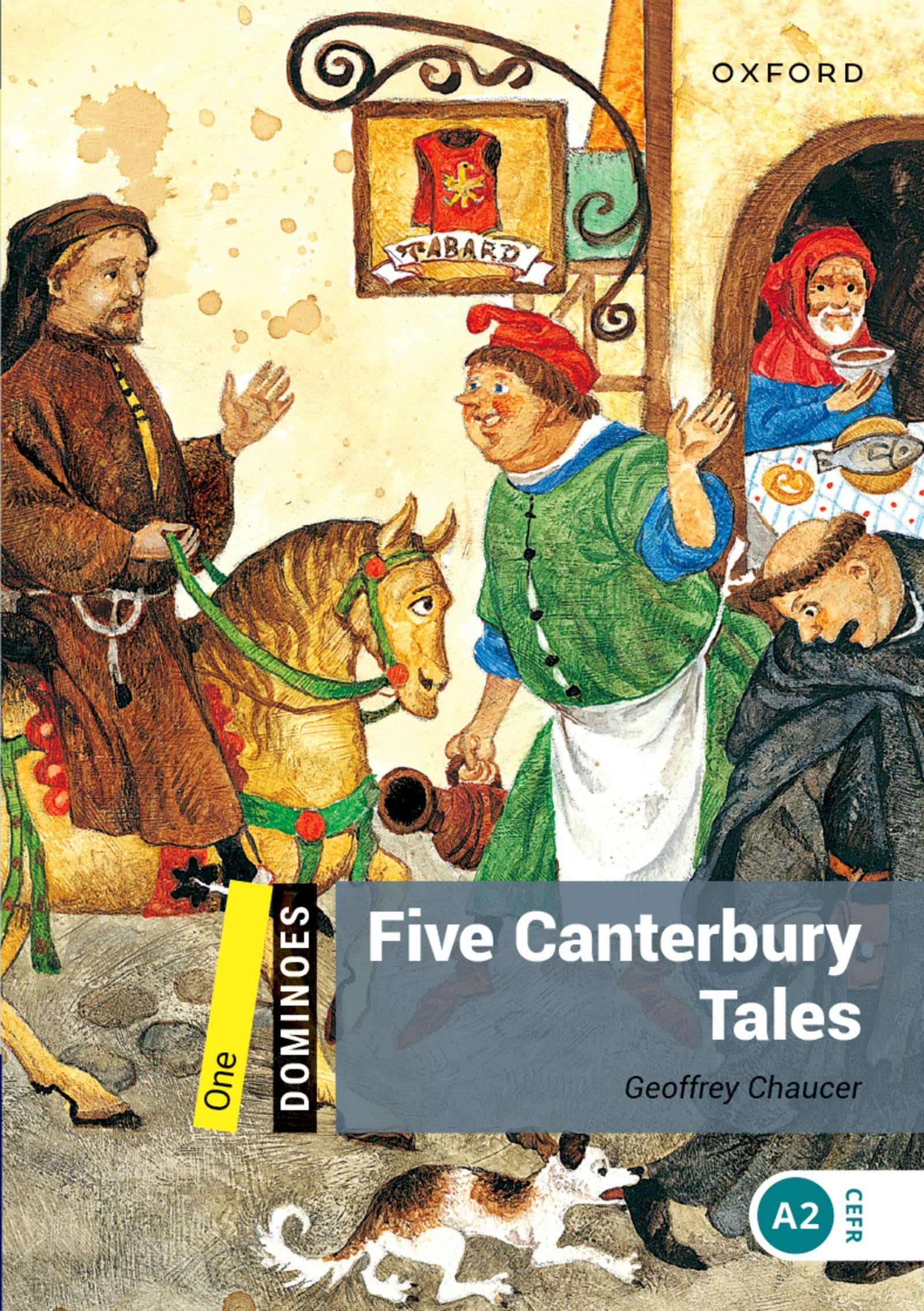 Five Canterbury Tales: Level 1: 400-Word Vocabularyfive Canterbury Tales (Dominoes, Level One) Foreign Languages ​​& Dictionaries