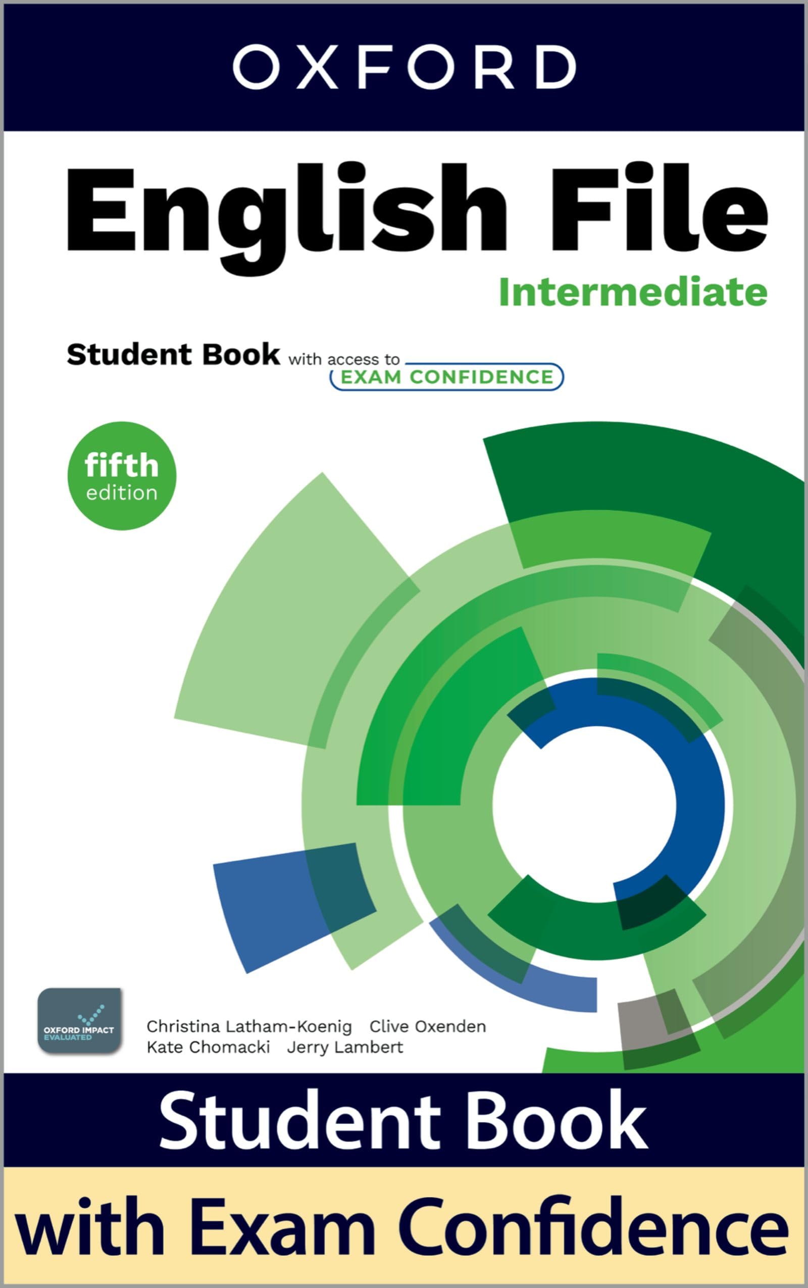 English File: Intermediate Student Book + Exam confidence Foreign Languages ​​& Dictionaries
