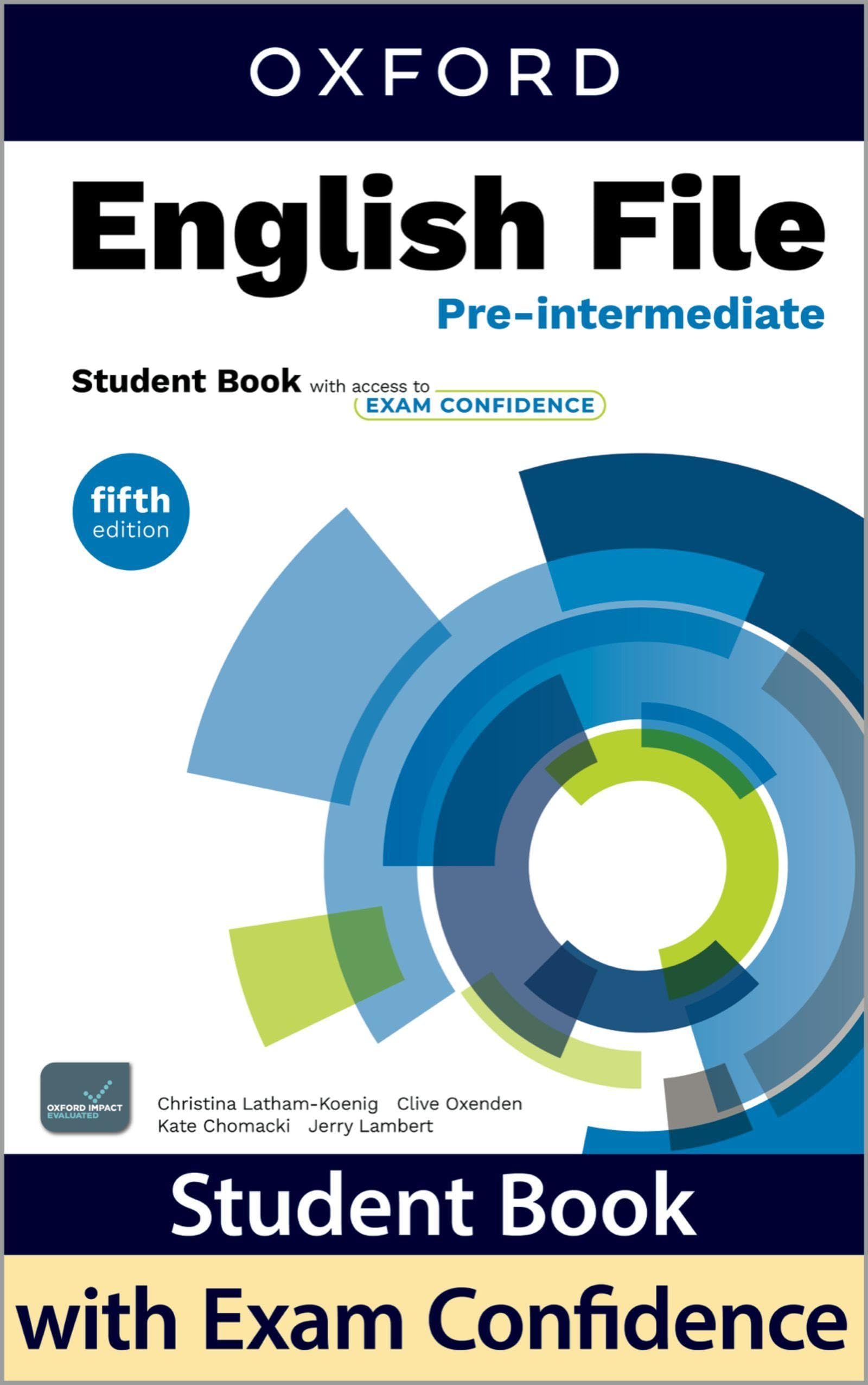 English File: Pre-Intermediate Student Book + Exam confidence Foreign Languages ​​& Dictionaries