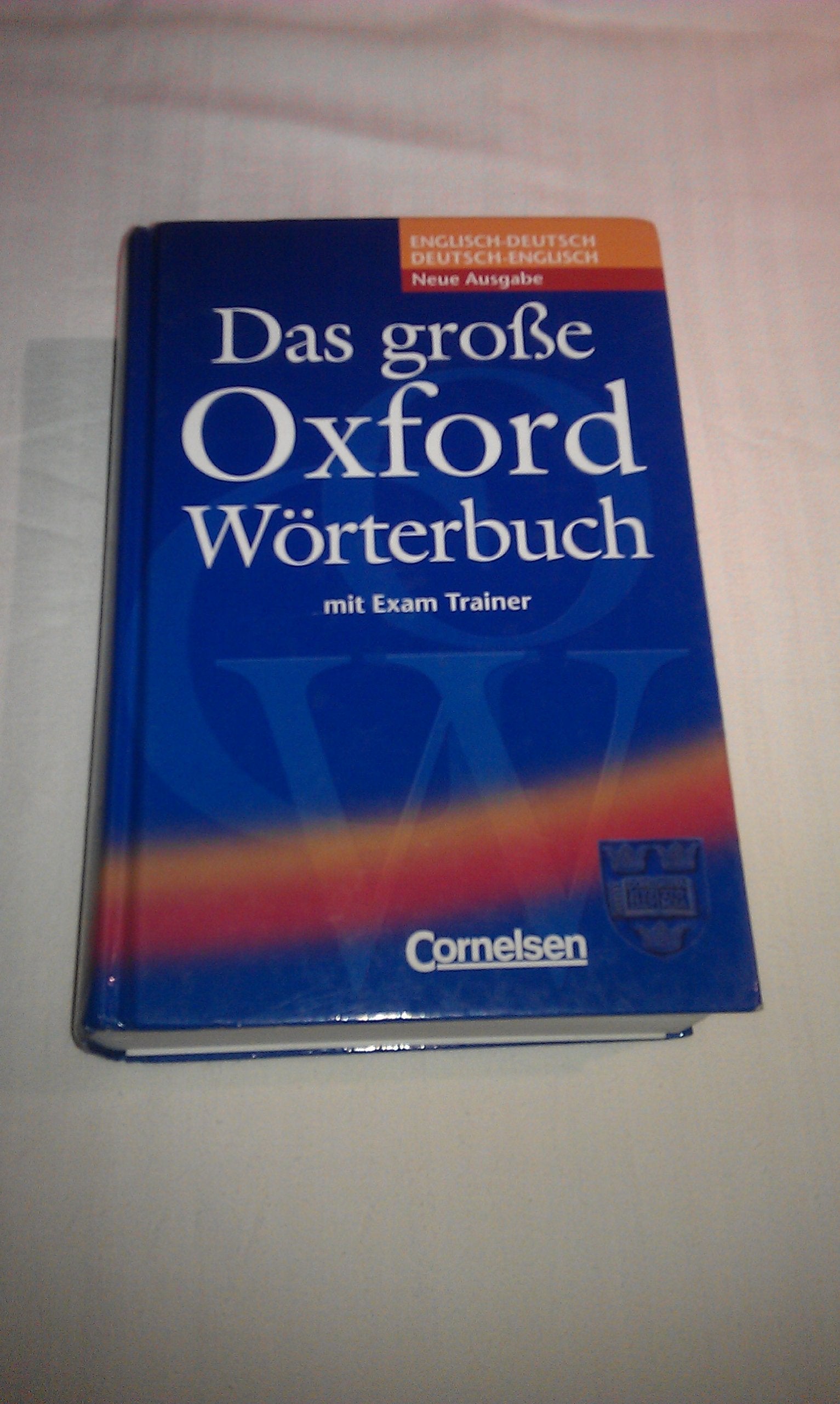 Das große Oxford Wörterbuch Professional & Reference Books