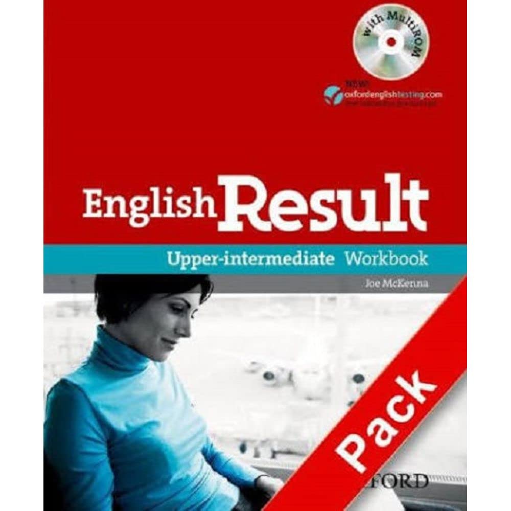 English Result Upper-Intermediate. Workbook with Key + multi-ROM Pack: General English four-skills course for adults Foreign Languages ​​& Dictionaries