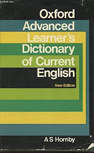 The Oxford Advanced Learner's Dictionary of Current English Foreign Languages ​​& Dictionaries