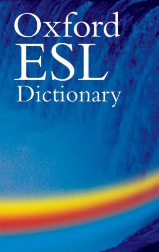 The Oxford ESL Dictionary Foreign Languages ​​& Dictionaries