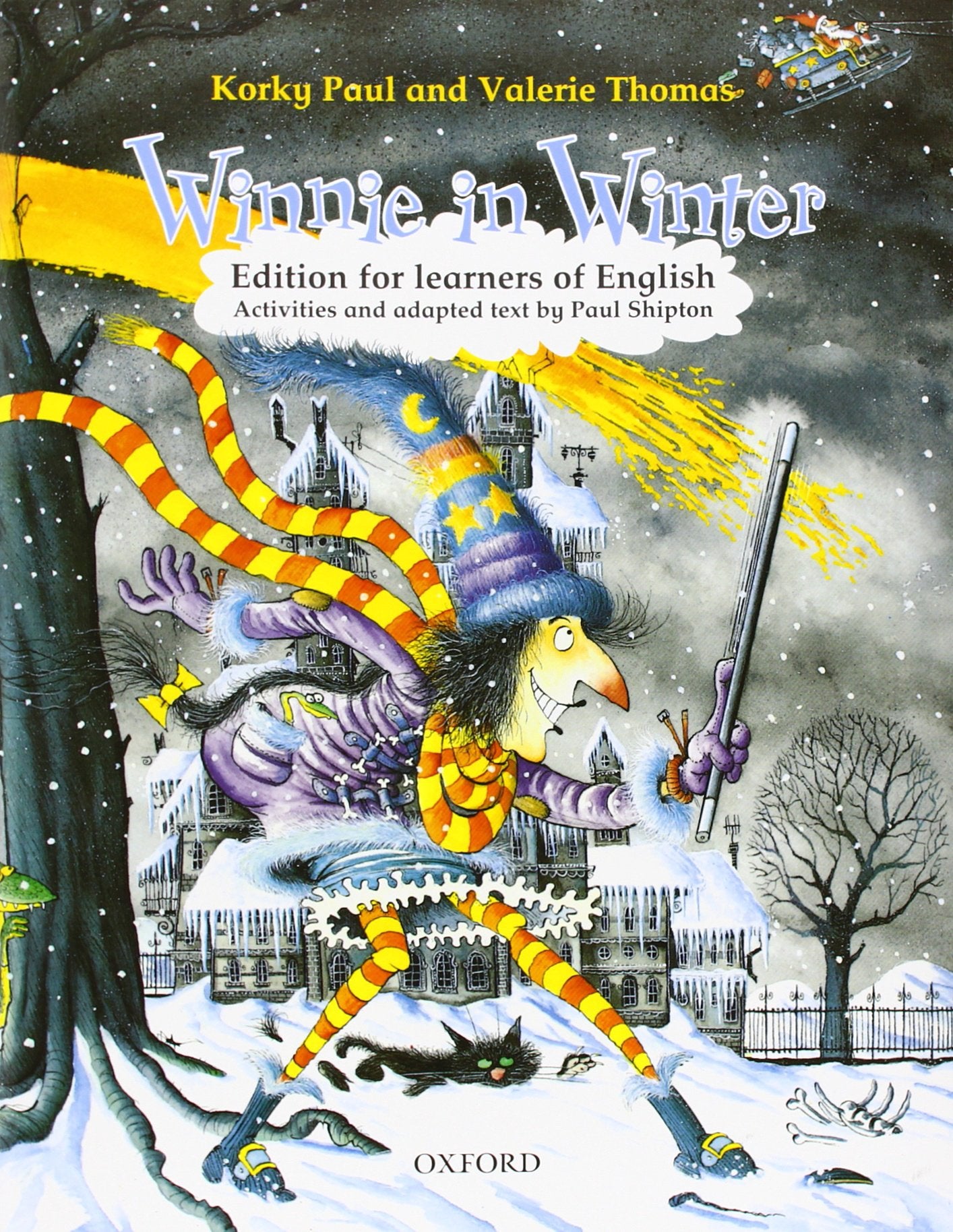 Winnie in Winter Story Book (with Activity Booklet) (Winnie The Witch) Foreign Languages ​​& Dictionaries