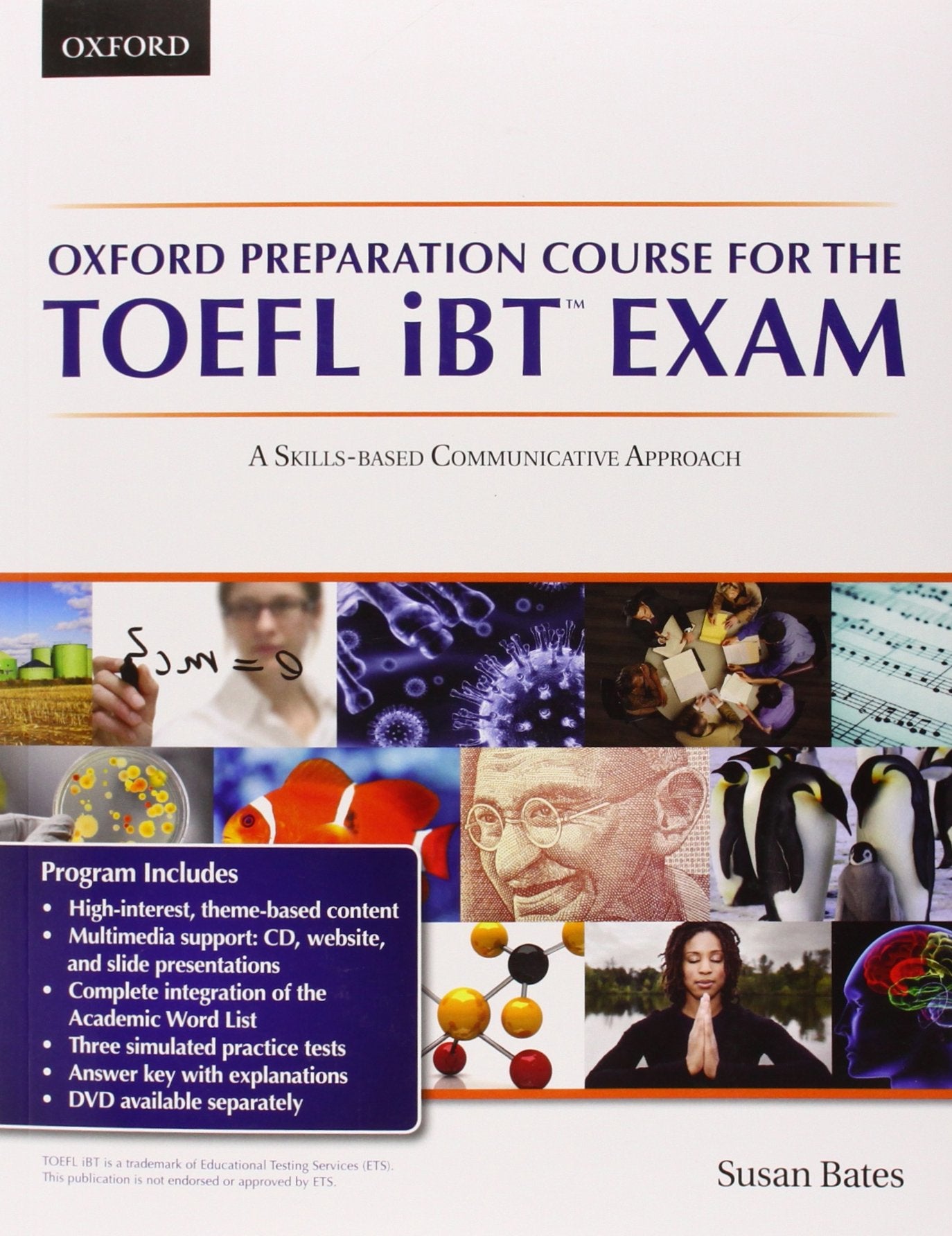 Oxford preparation course for toeflr ibt exam pack book
