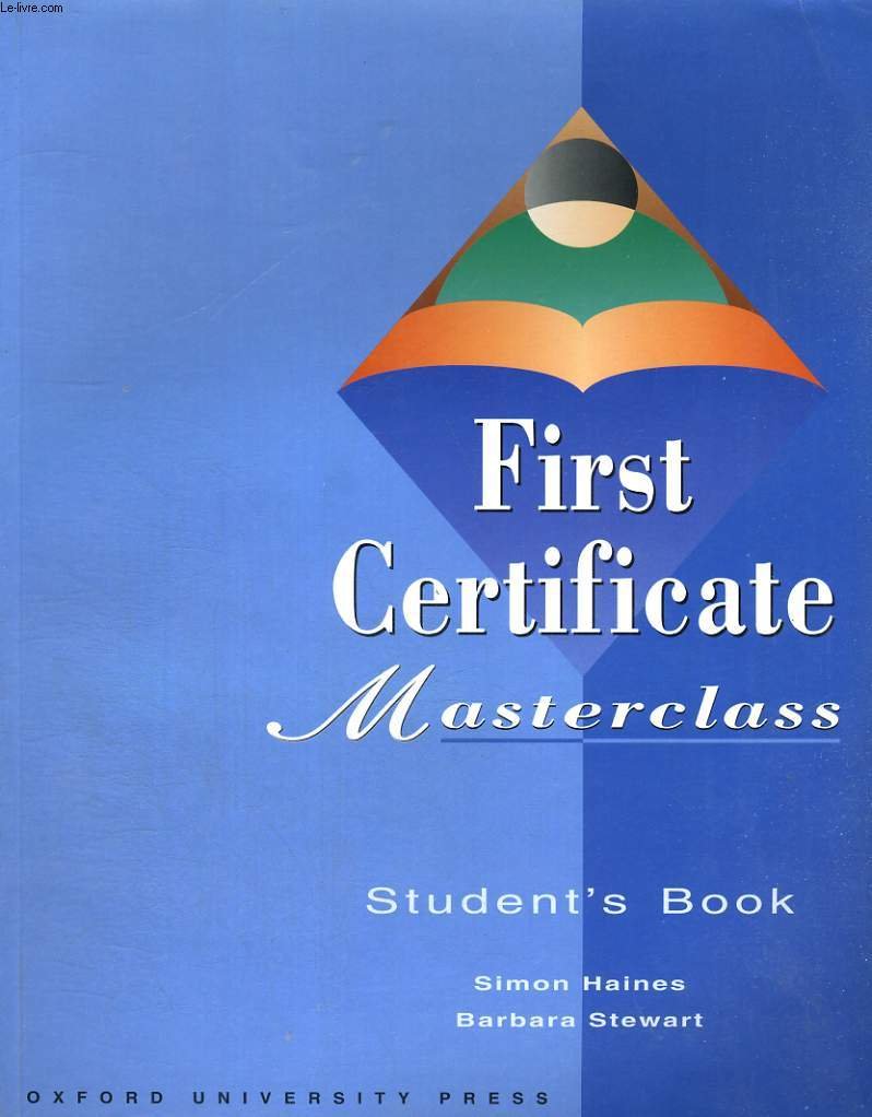 First Certificate Masterclass Student's Book Foreign Languages ​​& Dictionaries