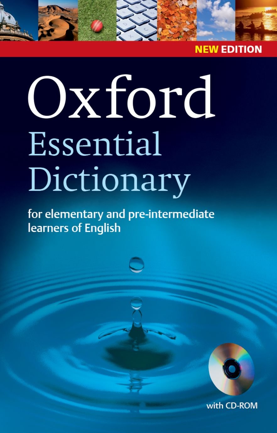 Oxford Essential Dictionary, w. CD-ROM: for elementary and pre-intermediate learners of English. 19,000 British and American words and phrases. Niveau A1/A2 General education