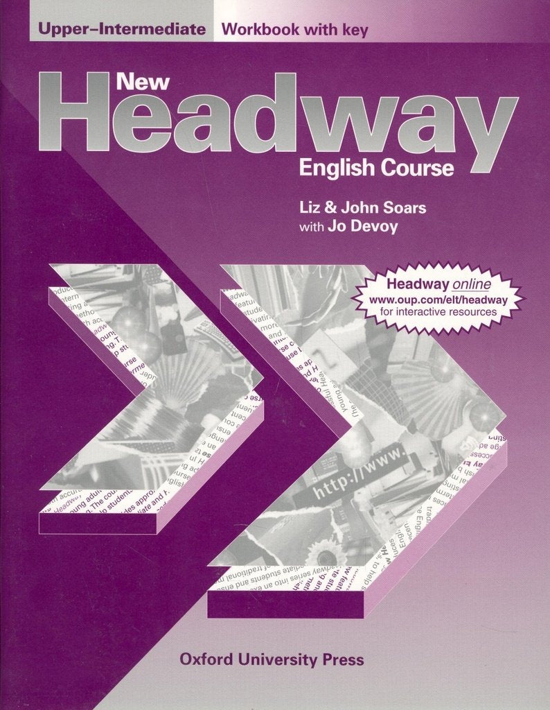 New Headway Upper-Intermediate. Workbook with Key (New Headway First Edition) Foreign Languages ​​& Dictionaries