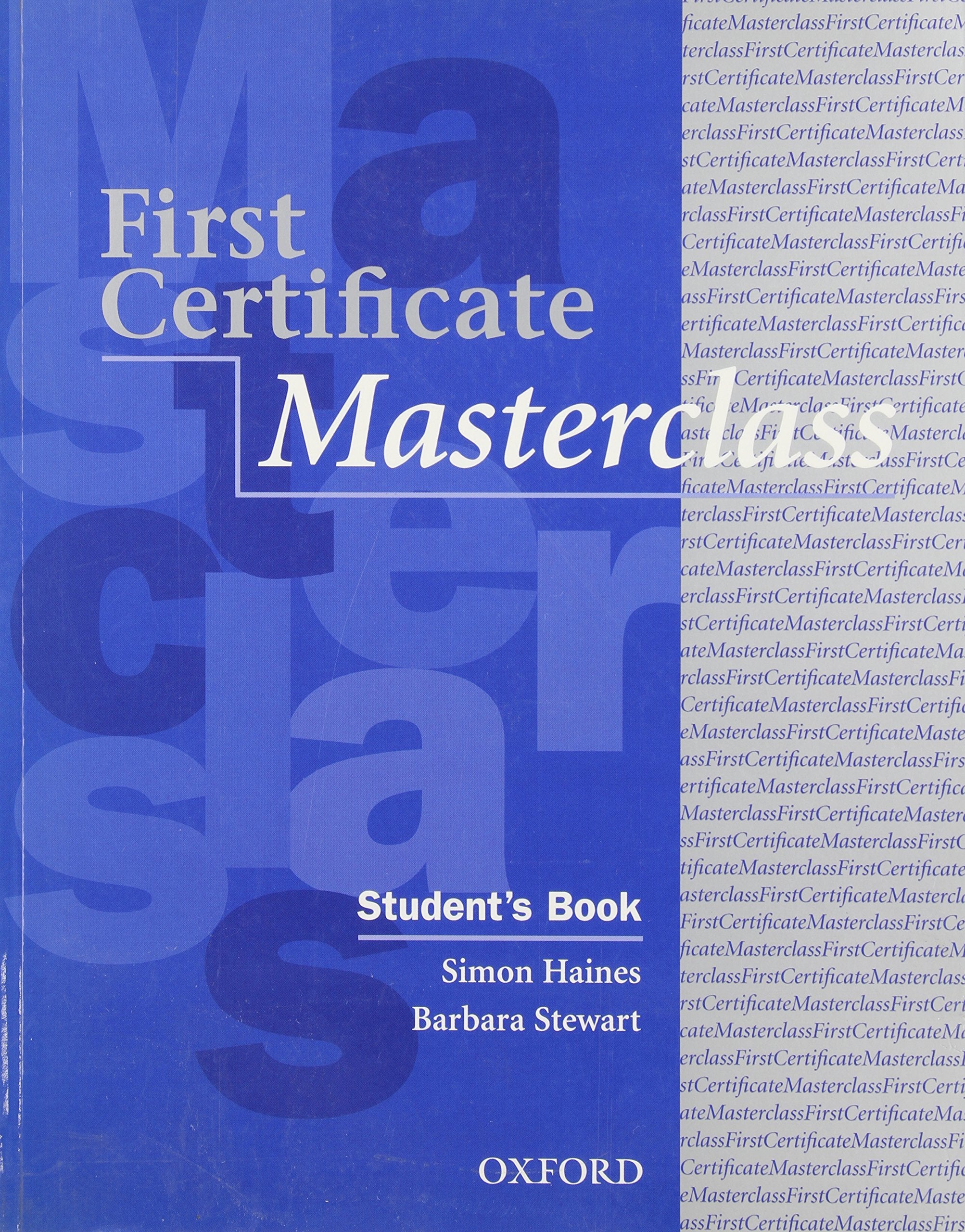 Product Image: First Certificate Masterclass Student's Book New 2004