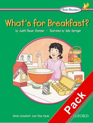 Happy friends. Reader. Pack 3A. What's for breakfast. Per la Scuola elemetare. Con CD Audio book