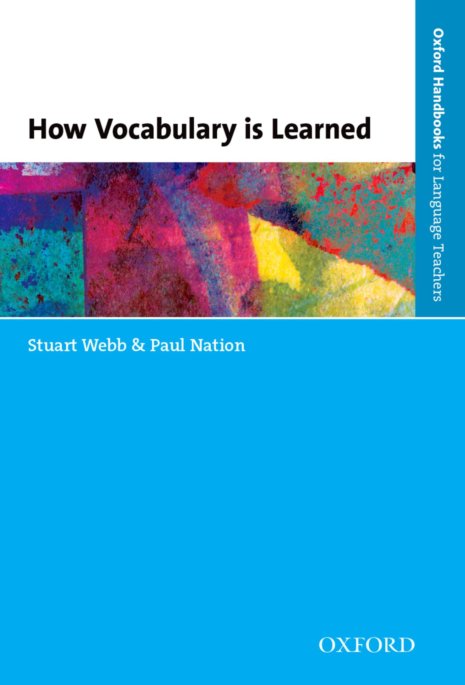 How Vocabulary Is Learned (Oxford Handbooks for Language Teachers) Foreign Languages ​​& Dictionaries