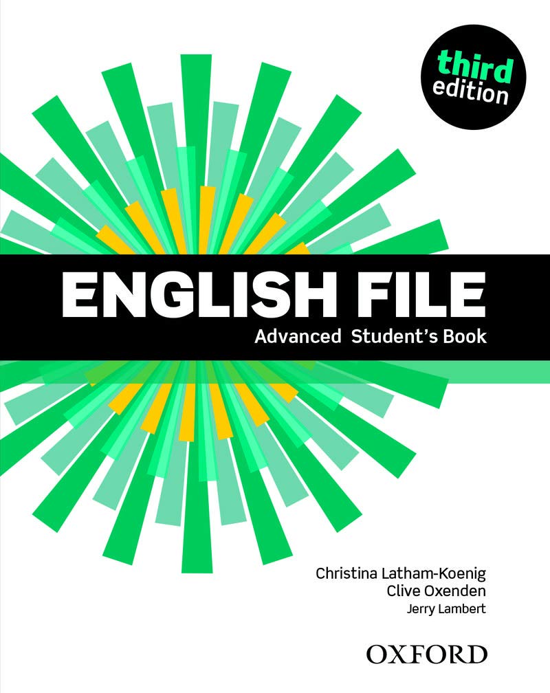 Product Image: English File: Advanced: Student's Book
