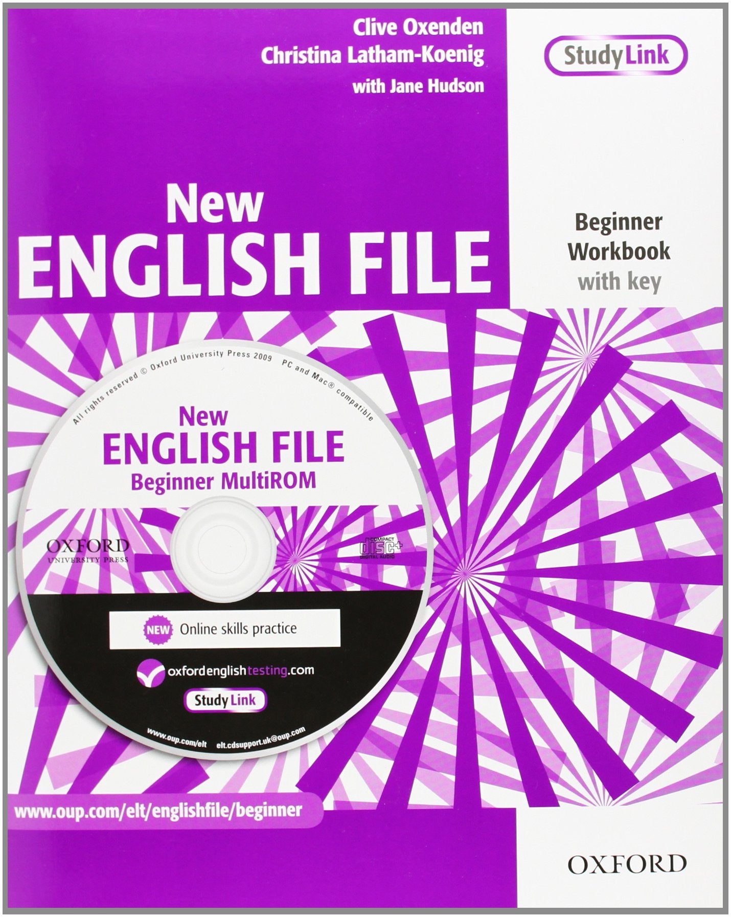New English File: Beginner: Workbook with key and MultiROM Pack: Six-level general English course for adults book
