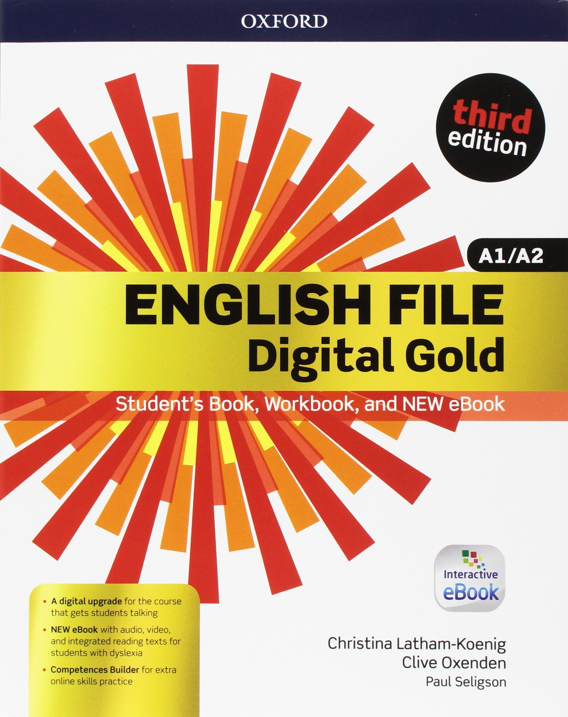 English file gold. A1-A2 premium. Student's book-Workbook. Per le Scuole superiori. Con e-book. Con espansione online Professional & Reference Books