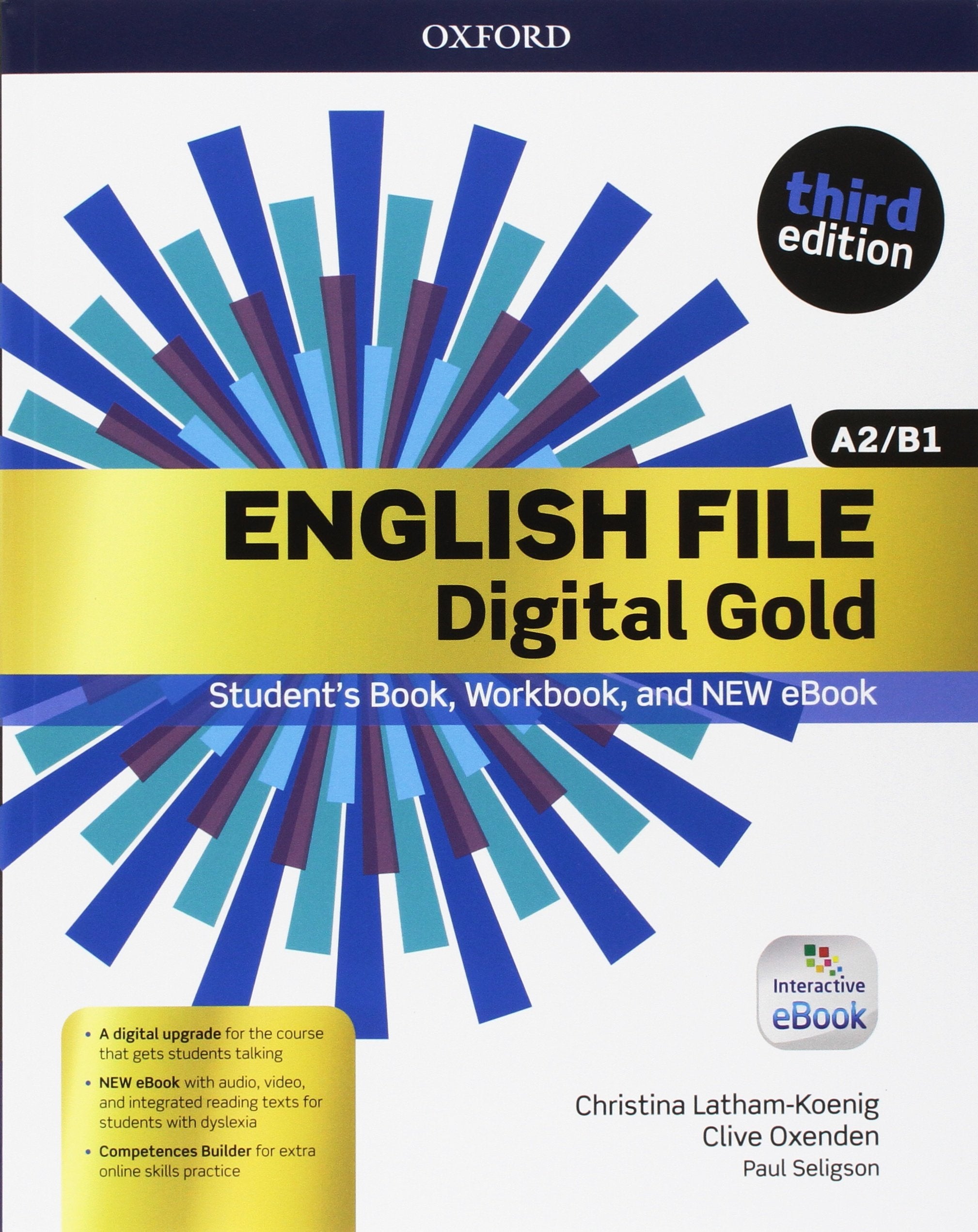 English file gold. A2-B1 premium. Student's book-Workbook. Per le Scuole superiori. Con e-book. Con espansione online book
