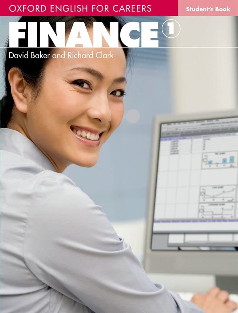 Oxford English for Careers: Finance 1 Student Book book