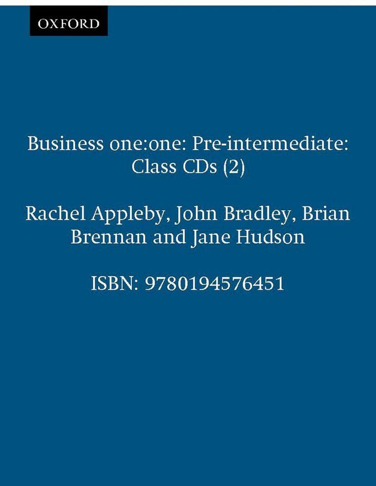 Pre-Intermediate, Class Audio-CDs,Audio-CD: Niveau A2/B1 (English for Business) Social Sciences