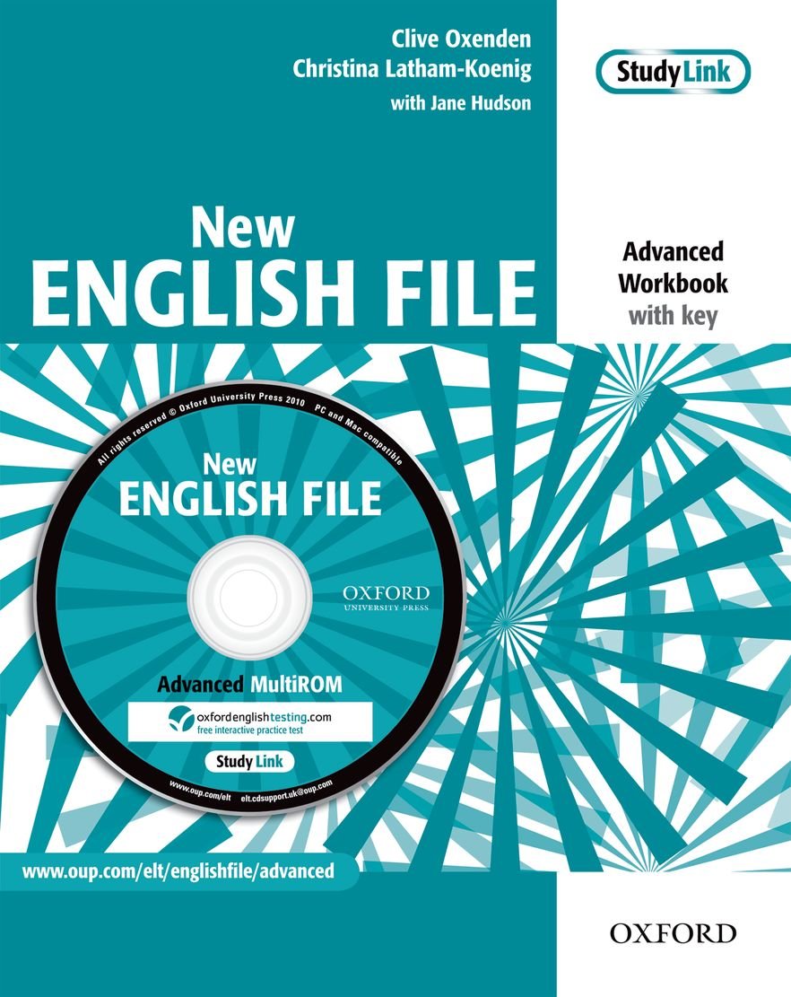 New English File Advanced. Workbook with Multi-ROM Pack (New English File Second Edition) Foreign Languages ​​& Dictionaries