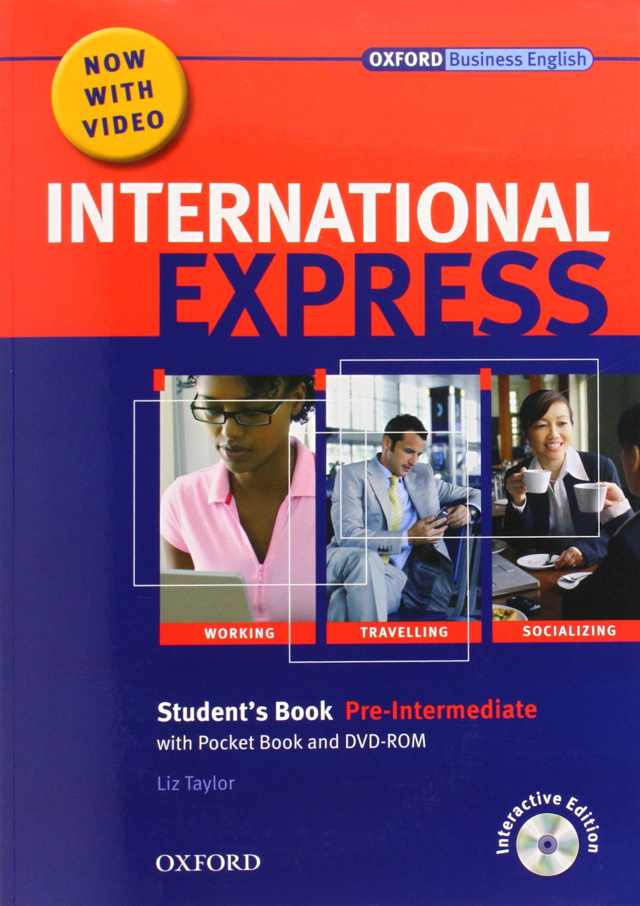 Pre-Intermediate, Student's Book w. Pocket Book, Multi-CD-ROM and DVD-ROM: In Pack (International Express Second Edition) Foreign Languages ​​& Dictionaries