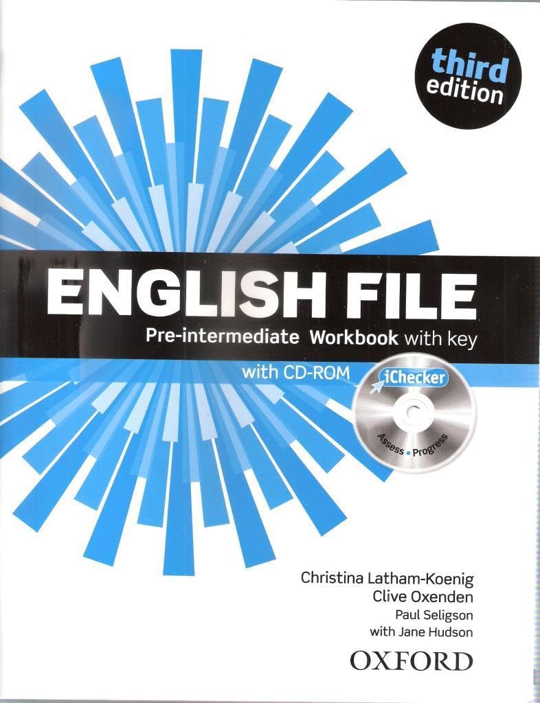 English File 3rd Edition Pre-Intermediate. Workbook with Key and iChecker (English File Third Edition) Foreign Languages ​​& Dictionaries